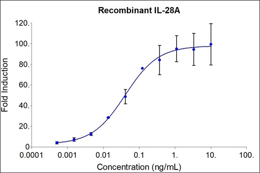 [HZ-1235-10UG] HumanKine® recombinant human IL-28A protein