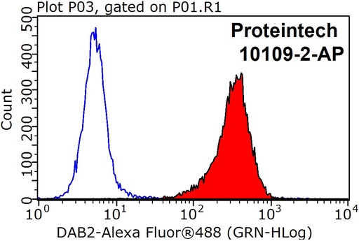 [10109-2-AP-150UL] DAB2 Polyclonal antibody