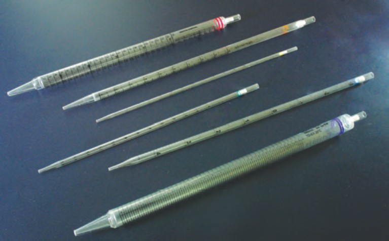 Disposable Serological Pipettes, 1ml; 
individually packed in paper plastic bags
